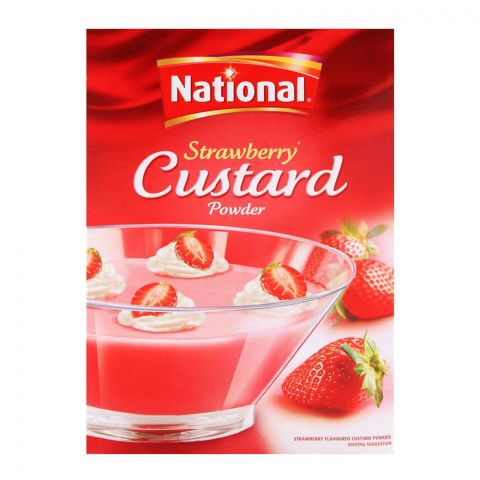 National Strawberry Custard 275g