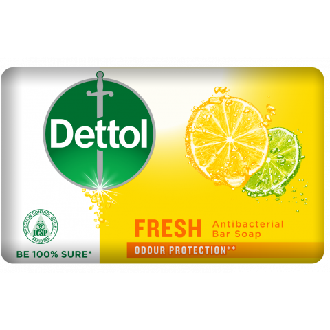 Dettol Fresh Antibacterial Soap 130gm