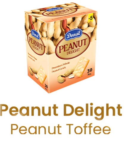 Peanut Delight Whole Peanut Candy Pack of 30 PC's