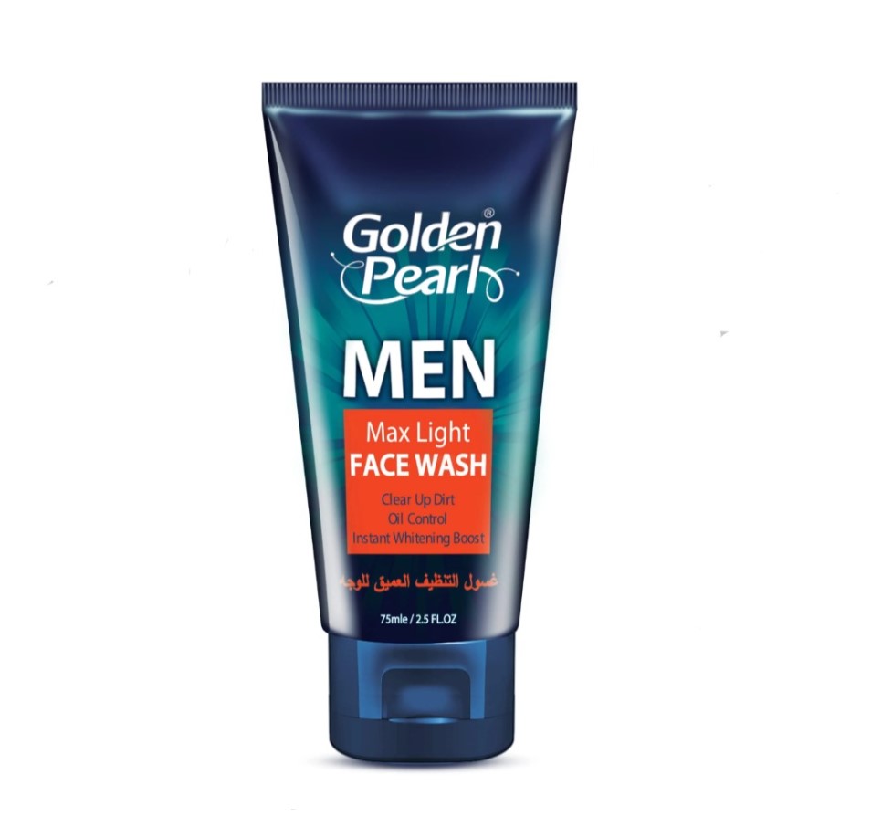 Golden Pearl Men Face Wash for Oily Skin - Facewash Men Oil Cleanser 150ml