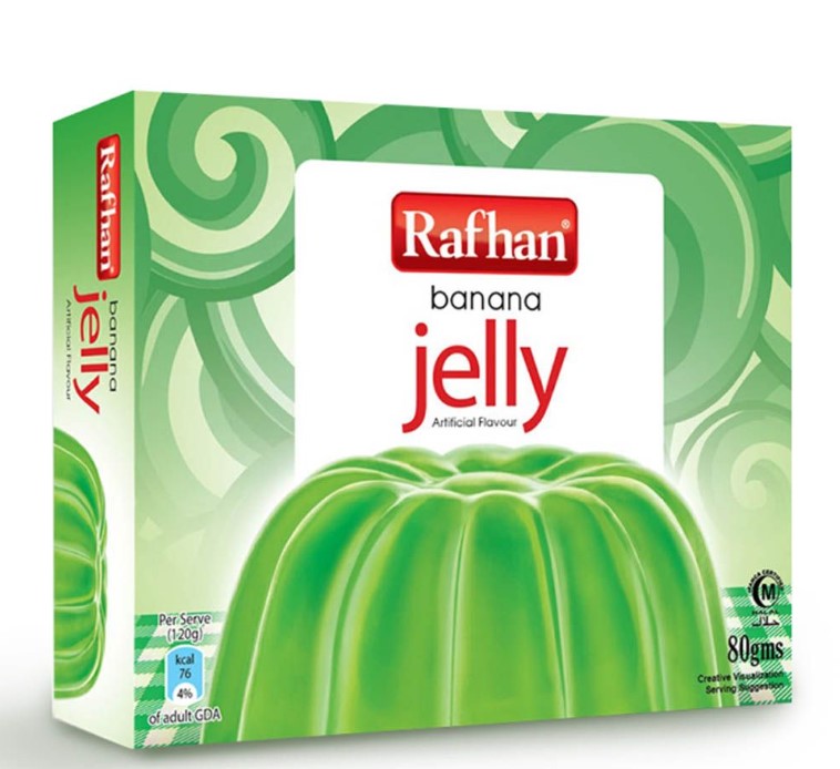 Rafhan Banana Jelly 80g