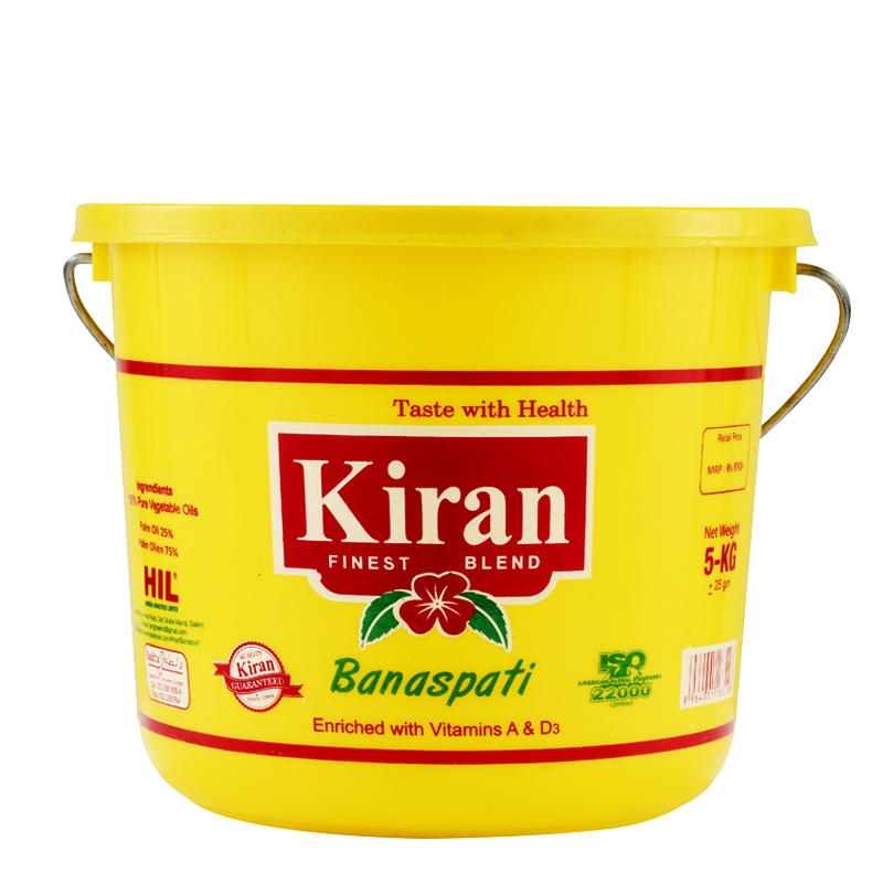 Kiran Banaspati 10kg Bucket