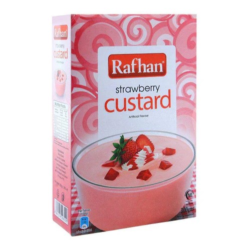 Rafhan Strawberry Custard 275gm