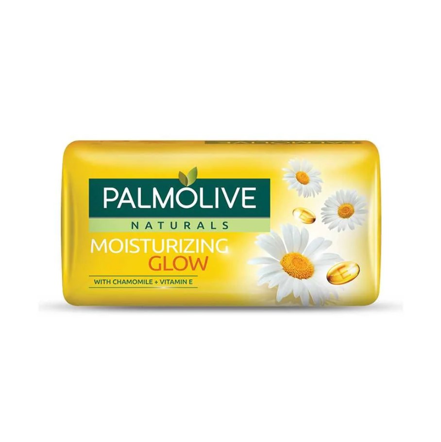 Palmolive Naturals Moisturizing Glow Soap, Chamomile + Vitamin E - 130g