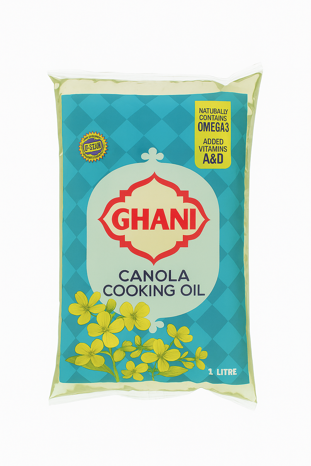 Ghani Canola Cooking Oil – 1 Litre