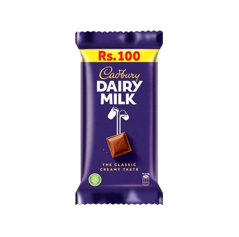 Cadbury Dairy Milk Chocolate Regular – 36g (Rs.100)