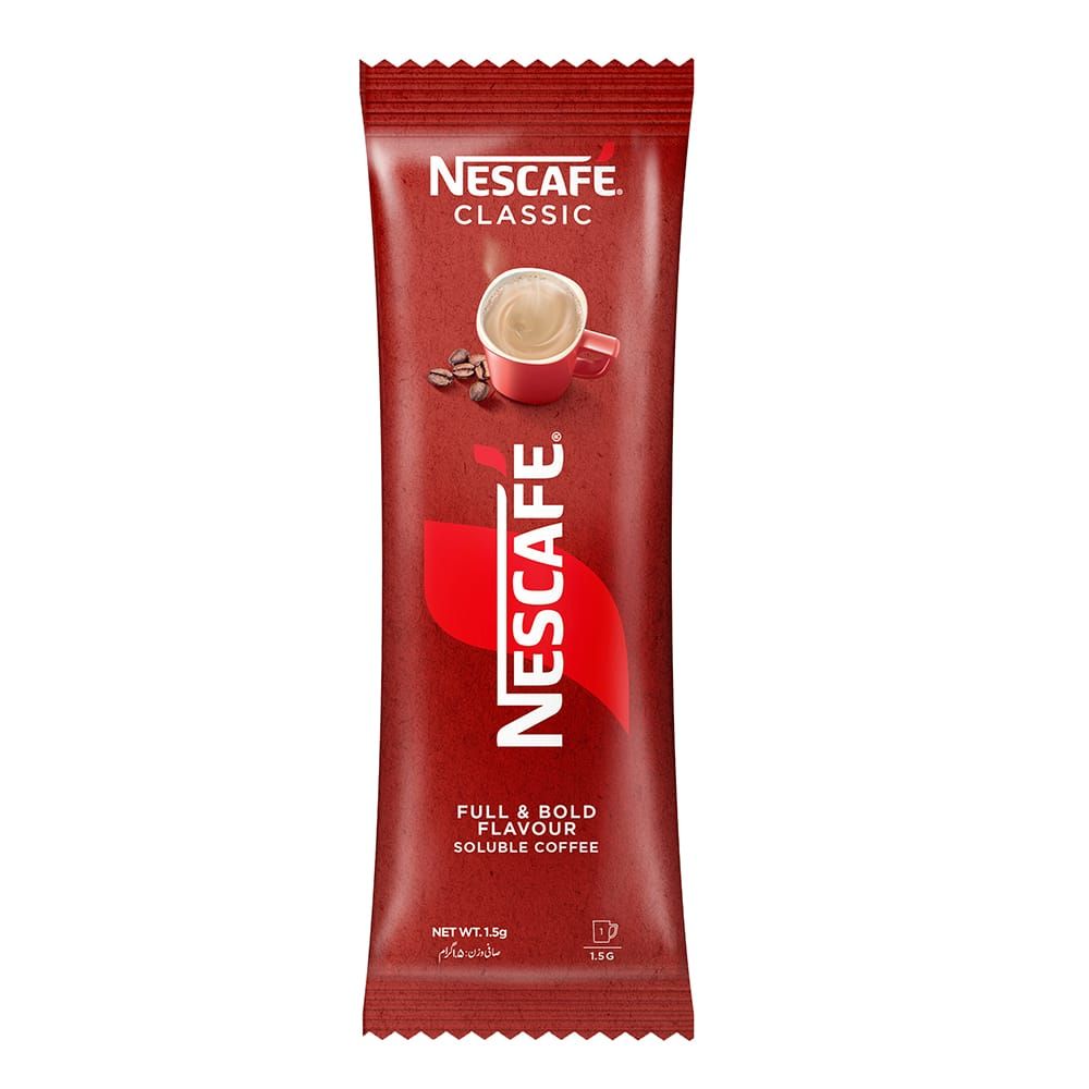 Nescafé Classic Instant Coffee Sachet – 1.5g