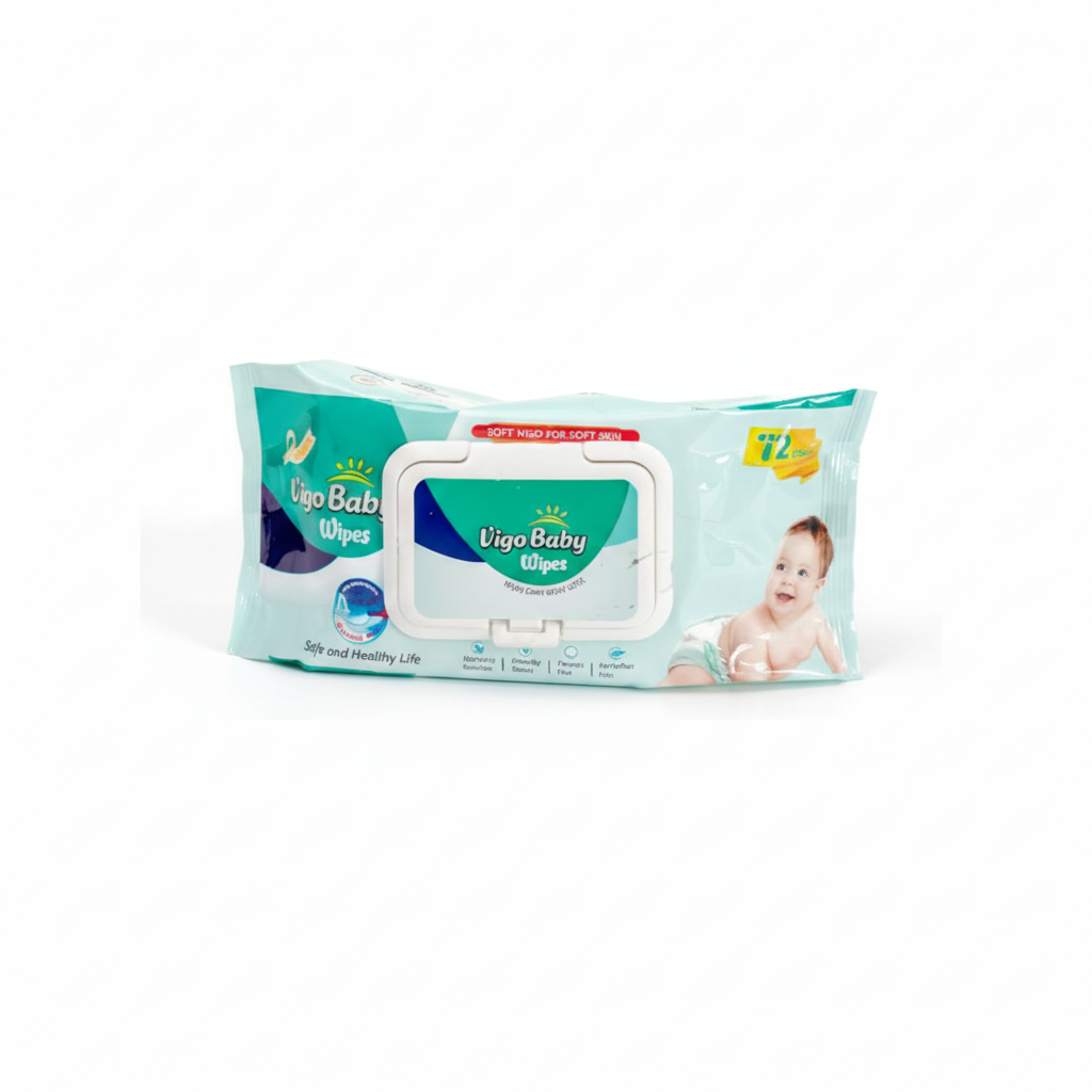 Vigo Baby Wipes – 72 Pcs