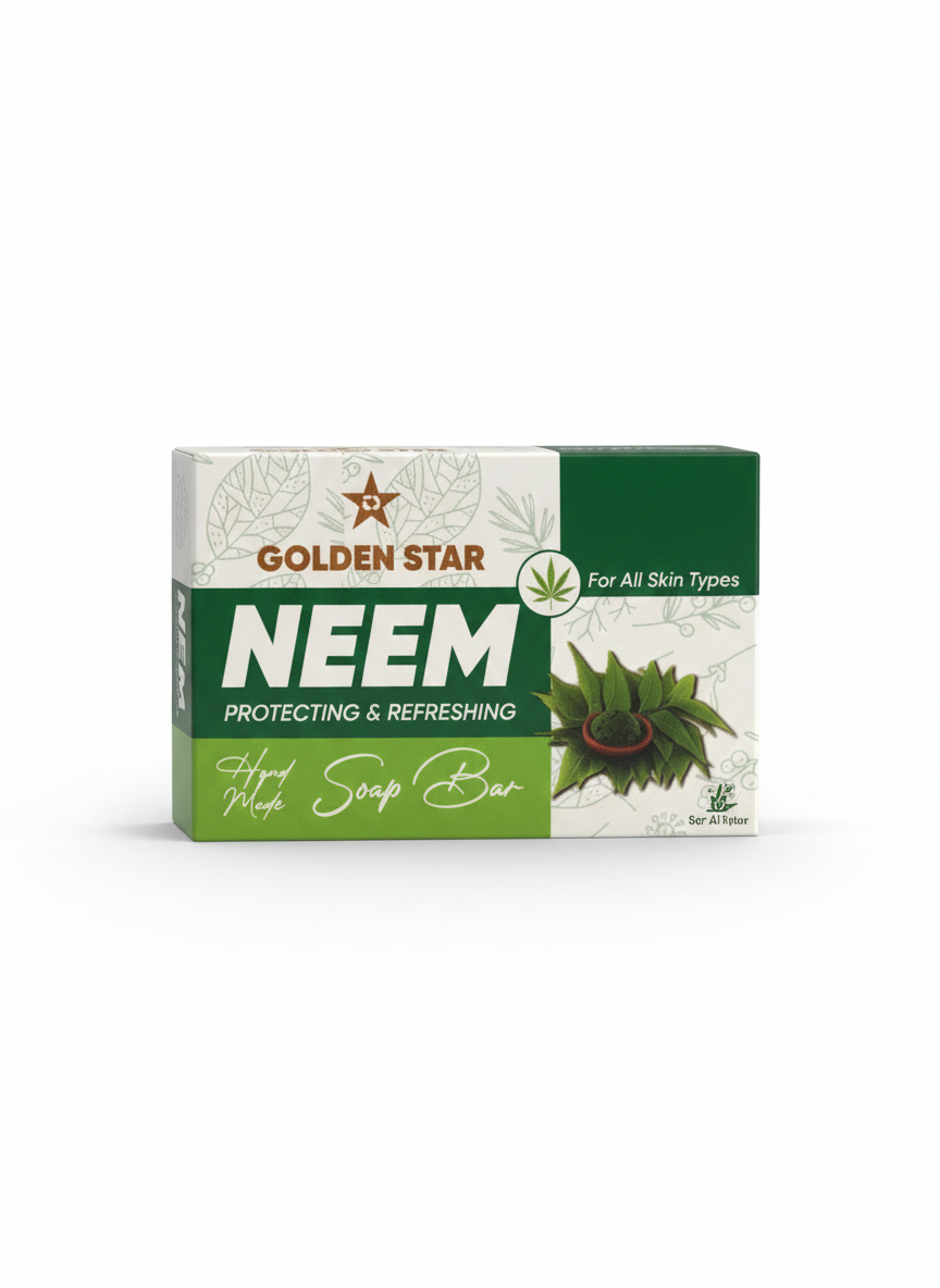 Golden Star Neem Soap Bar