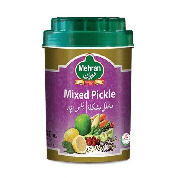Mehran Mixed Pickle Jar – 400g