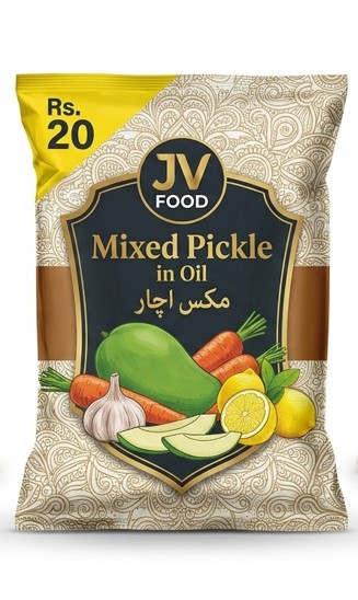 JV Mix Pickle Pure Pouch – Only Rs. 20