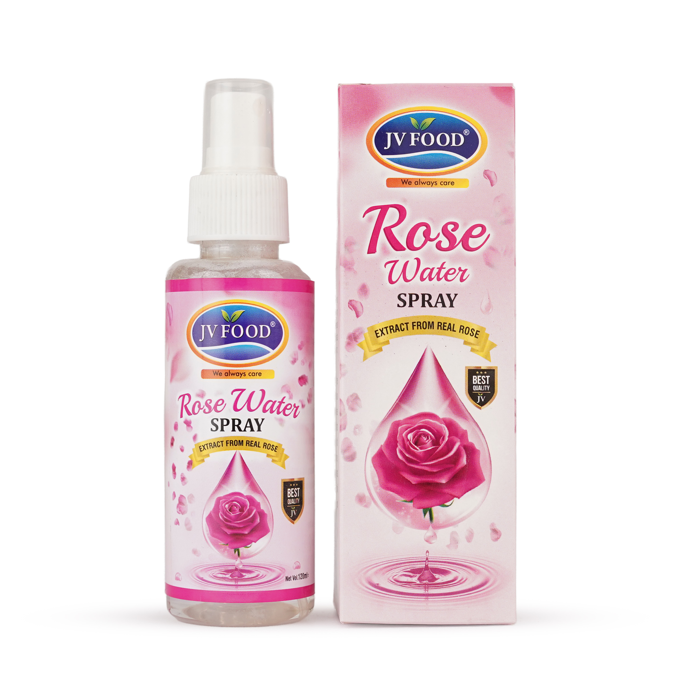 JV Rose Water Spray – 120ml