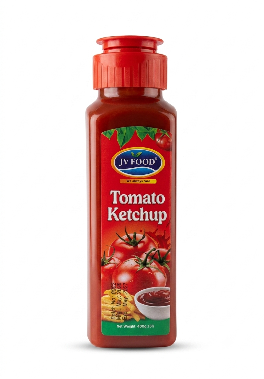 JV Tomato Ketchup Bottle – 400g