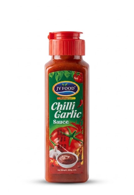 JV Chilli Garlic Sauce Bottle – 400g