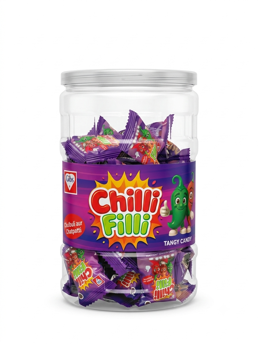 Gibs Chilli Filli Candy 50 Pieces