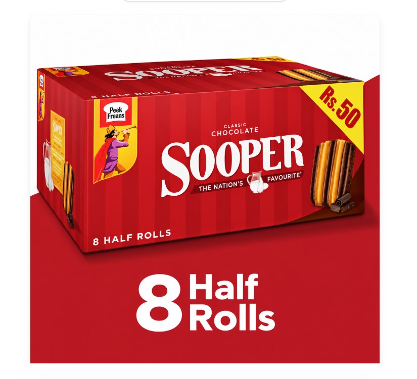 eek Freans Sooper Classic Chocolate – 8-Half Roll Pack