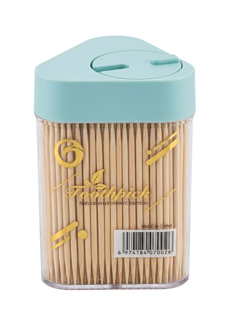 Bamboo VIP Tooth Pick Jar