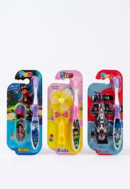 Fun Kids Ultra Soft Toothbrush – 3+ Years