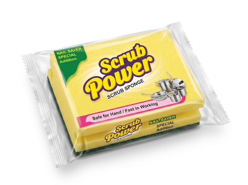 Scrub Power Scrub Sponge