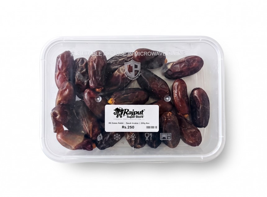 RK Dates Rabbi – Saudi Arabia | 200g Box