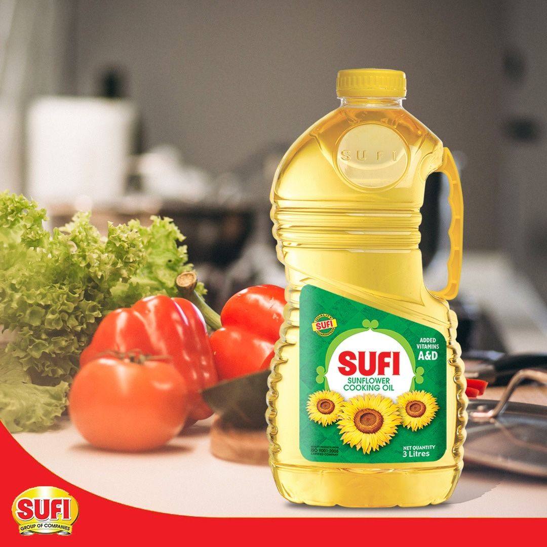 Sufi Sunflower Cooking Oil 3ltr