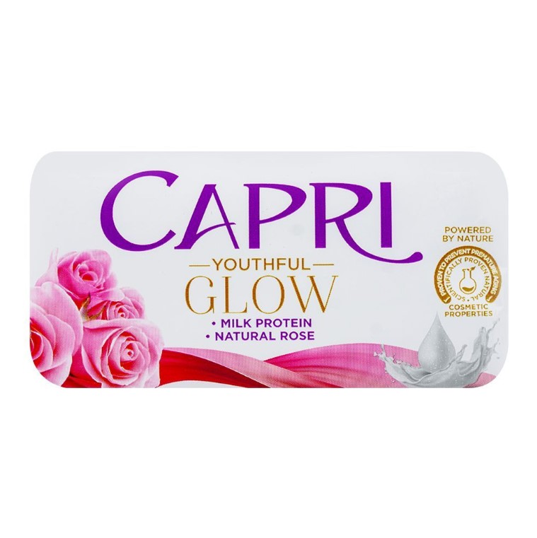Capri Moisturising Strawberry Softeners Soap, 120g