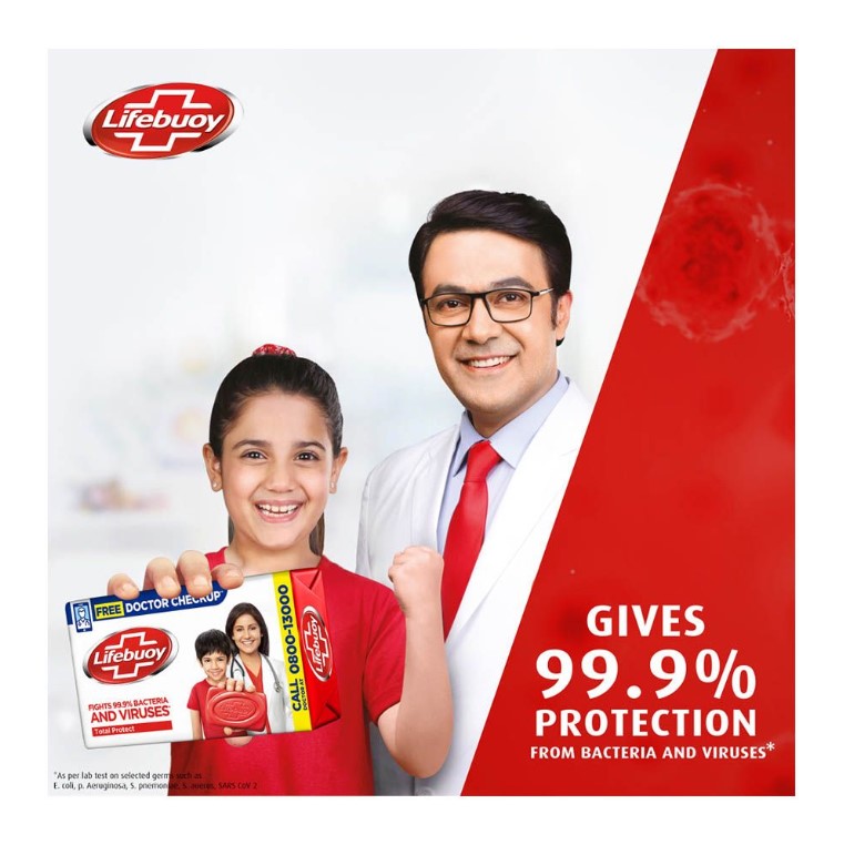 Lifebuoy Total 10 With Activ Silver Soap 128g