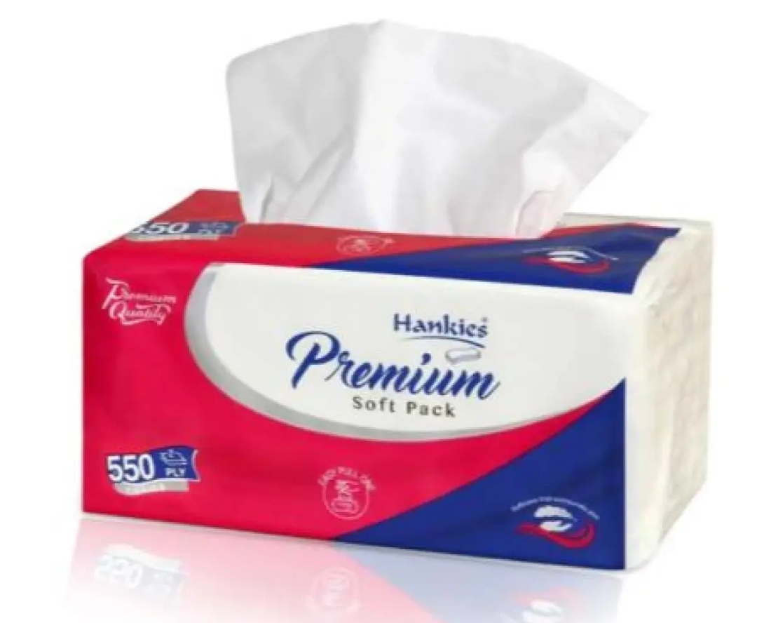 Hankies Premium Tissues 550 Tissues 2 ply
