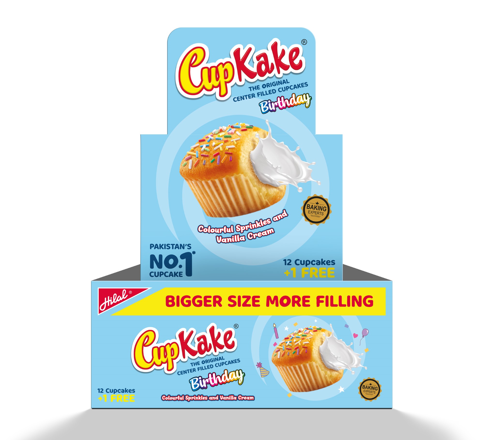 Hilal Cup Kake, Birthday, 12 Pieces, 22g
