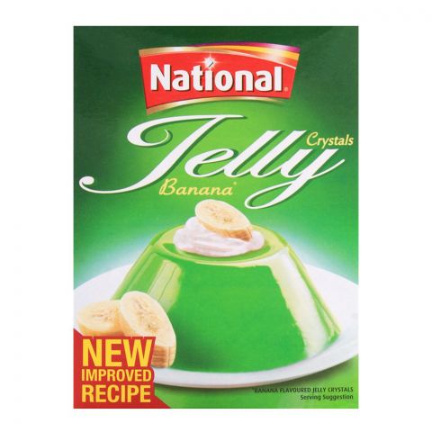 National Crystal Jelly Banana 80g