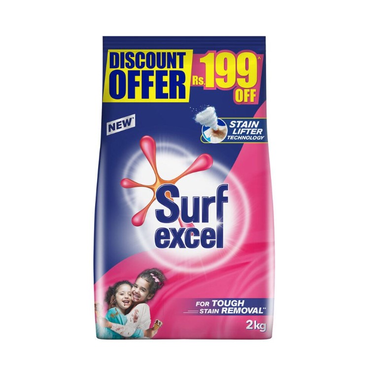 Surf Excel Washing Powder, 2 KG - Save 199