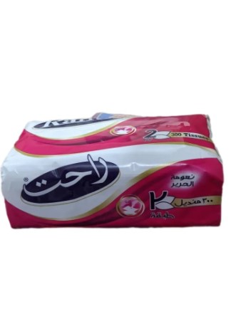 Rahat Tissue Silky Soft – 2Ply 300 Sheets