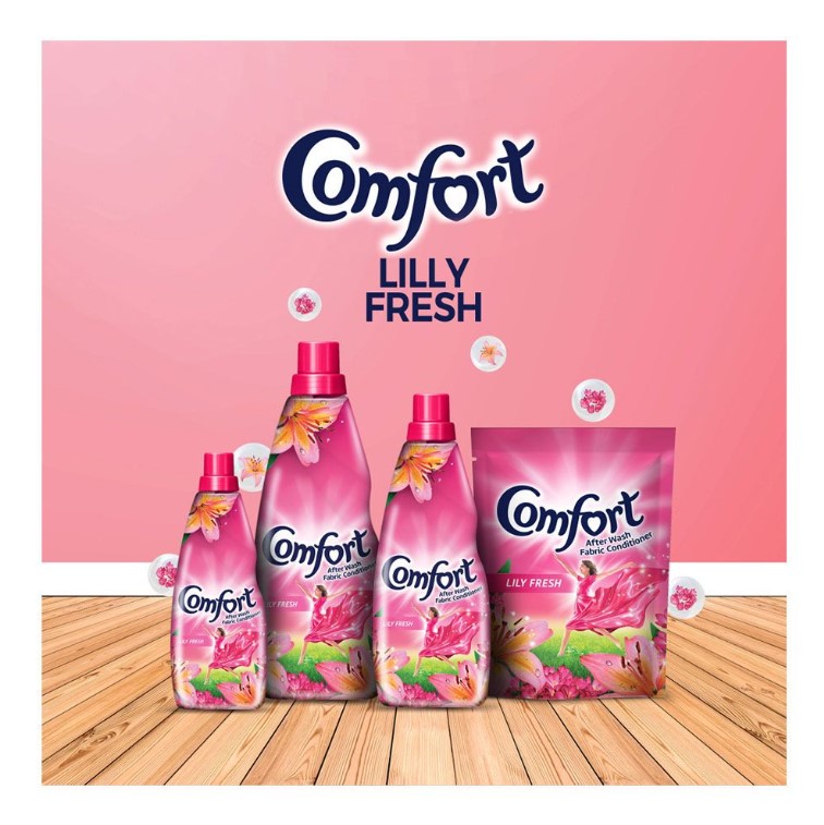 Comfort Lily Fresh Fabric Conditioner 400ml