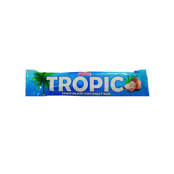 Giggly Tropic Chocolate Coconut Bar RS.50
