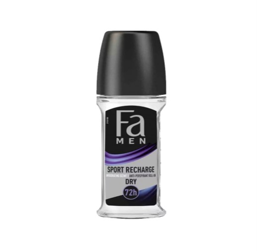 Fa Men Sport Recharge Anti-Perspirant Roll On Dry 72H, 50ml