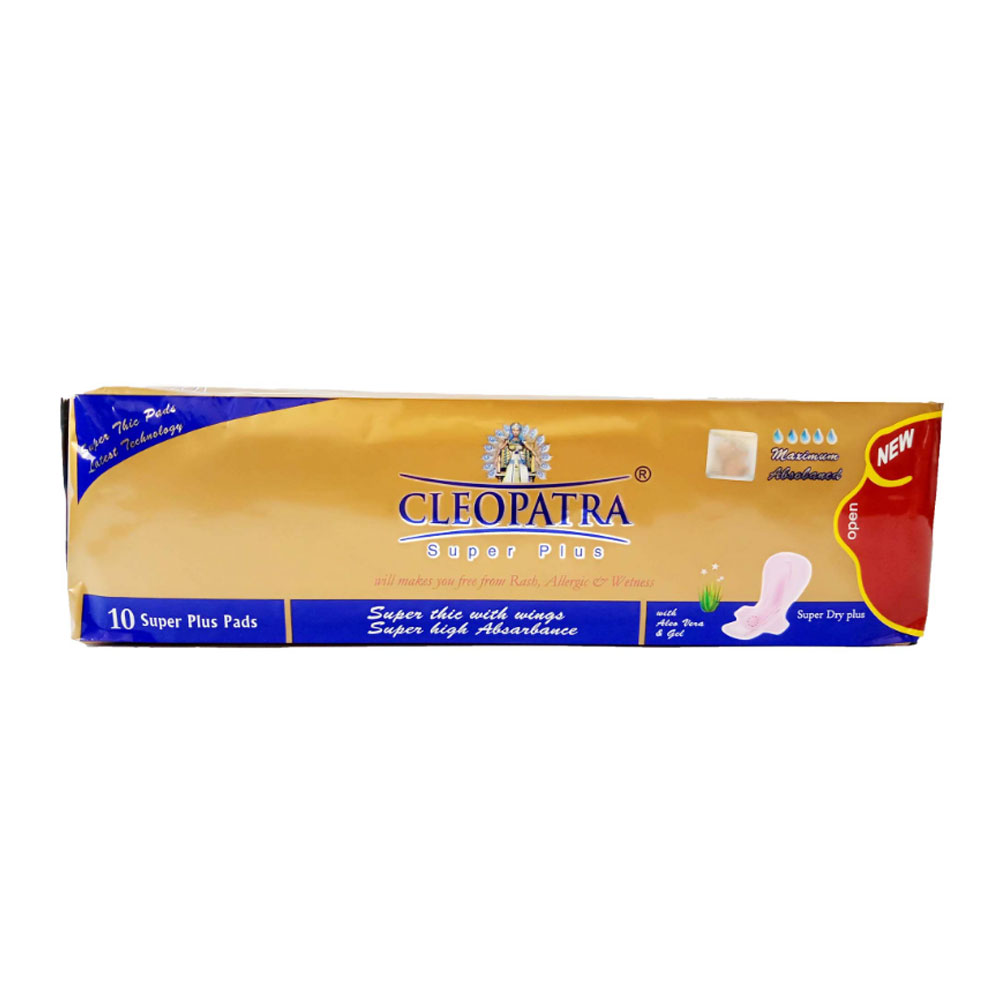 Cleopatra 10 Super Plus Sanitary Pads