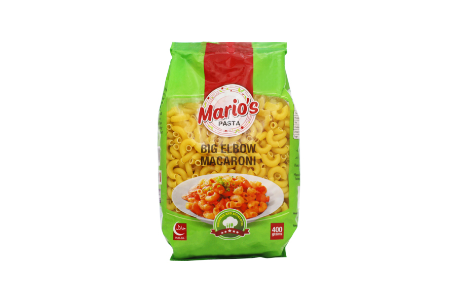 Mario&amp;#039;s Pasta Big Elbow Macaroni 400g