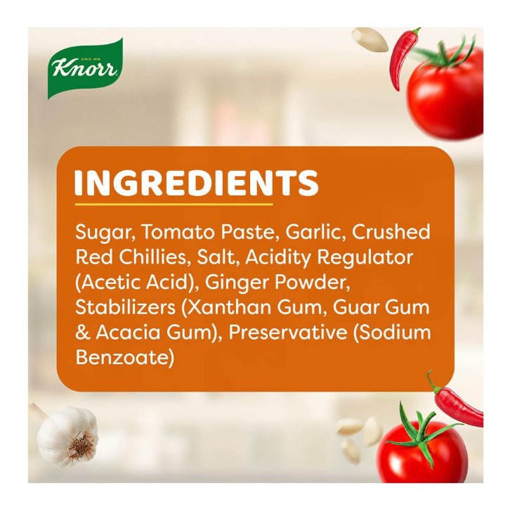 Knorr Chilli Garlic Sauce Pouch 190g