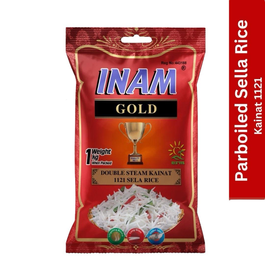 Inam Gold Parboiled Sella Rice 1Kg