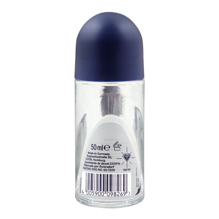 Nivea Men 48H Silver Protect Anti-Perspirant Roll On Deodorant, 50ml