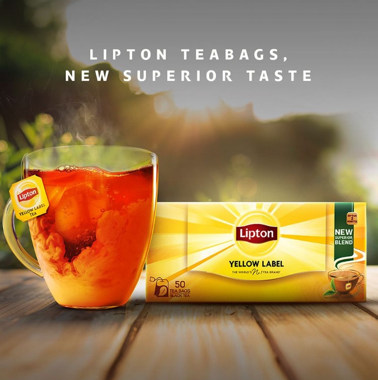 Lipton Yellow Label Black Tea 50 Bags