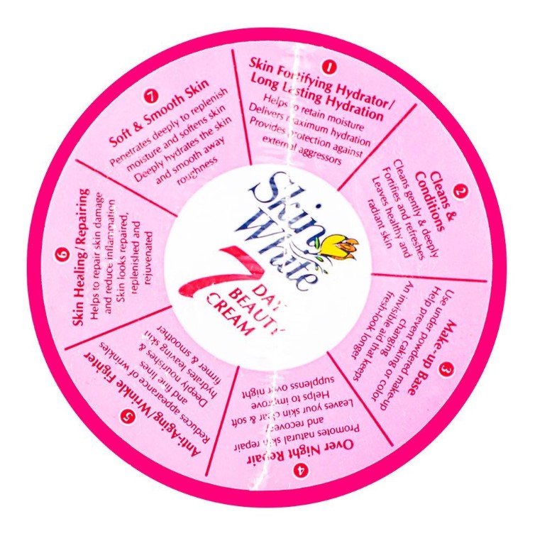 Skin White 7-Day Beauty Cream, 250g