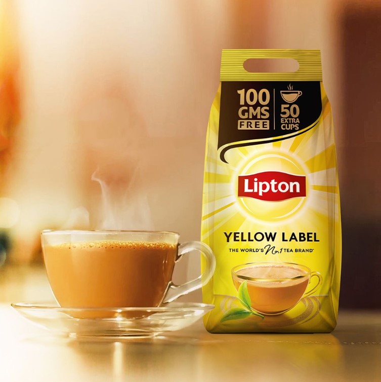 Lipton Yellow Label Black Tea 900g - New Superior Taste - Chai Chahiye