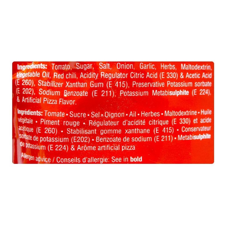 Bake Parlour Pizza Sauce Pouch, 400g