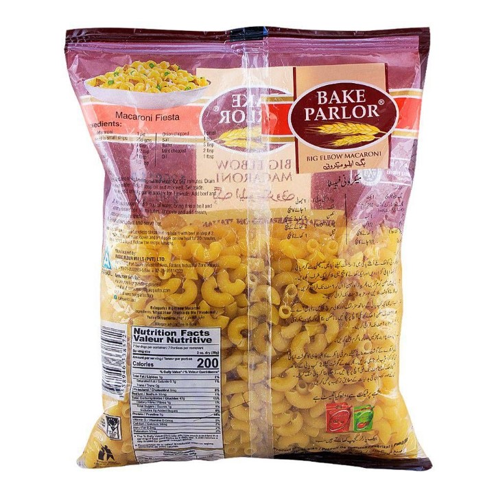 Bake Parlor Big Elbow Macaroni 400gm
