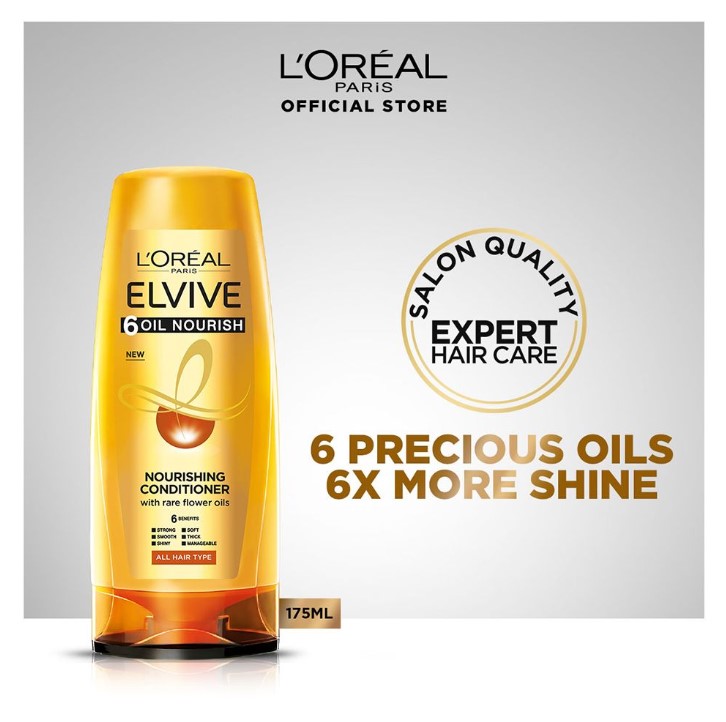 L'Oreal Paris 6 Oil Nourish Conditioner 175ml