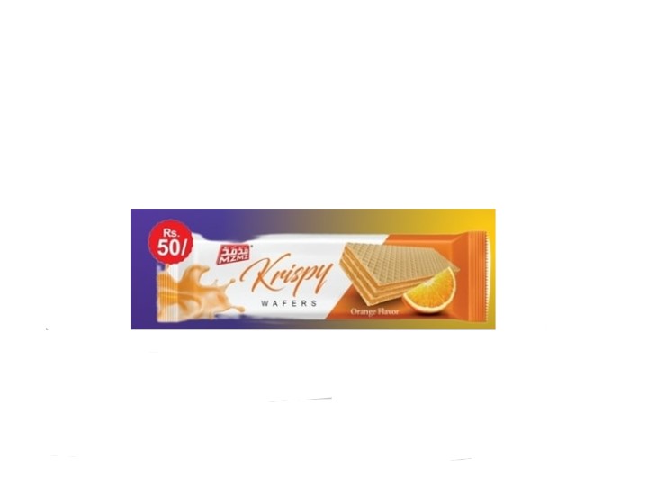 Mzmz Krispy Orange Wafers – Rs.50