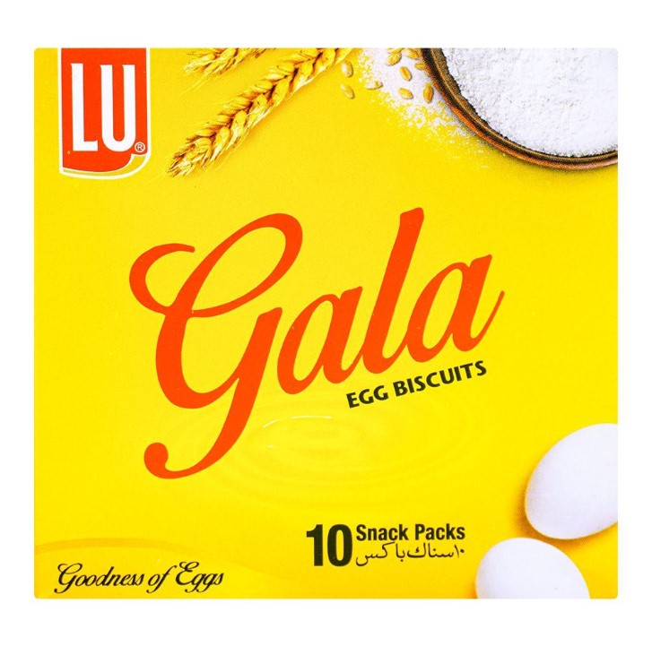 LU Gala Egg Biscuit – Snack Pack Box (10 Pieces, Rs.30)