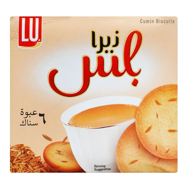 LU Zeera Plus Biscuits – 8 Snack Packs