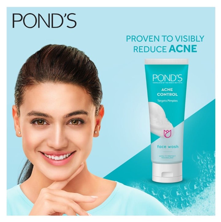 Ponds Acne Control Targets Pimples Face Wash – 100g